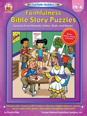 cover image of Faithfulness Bible Story Puzzles